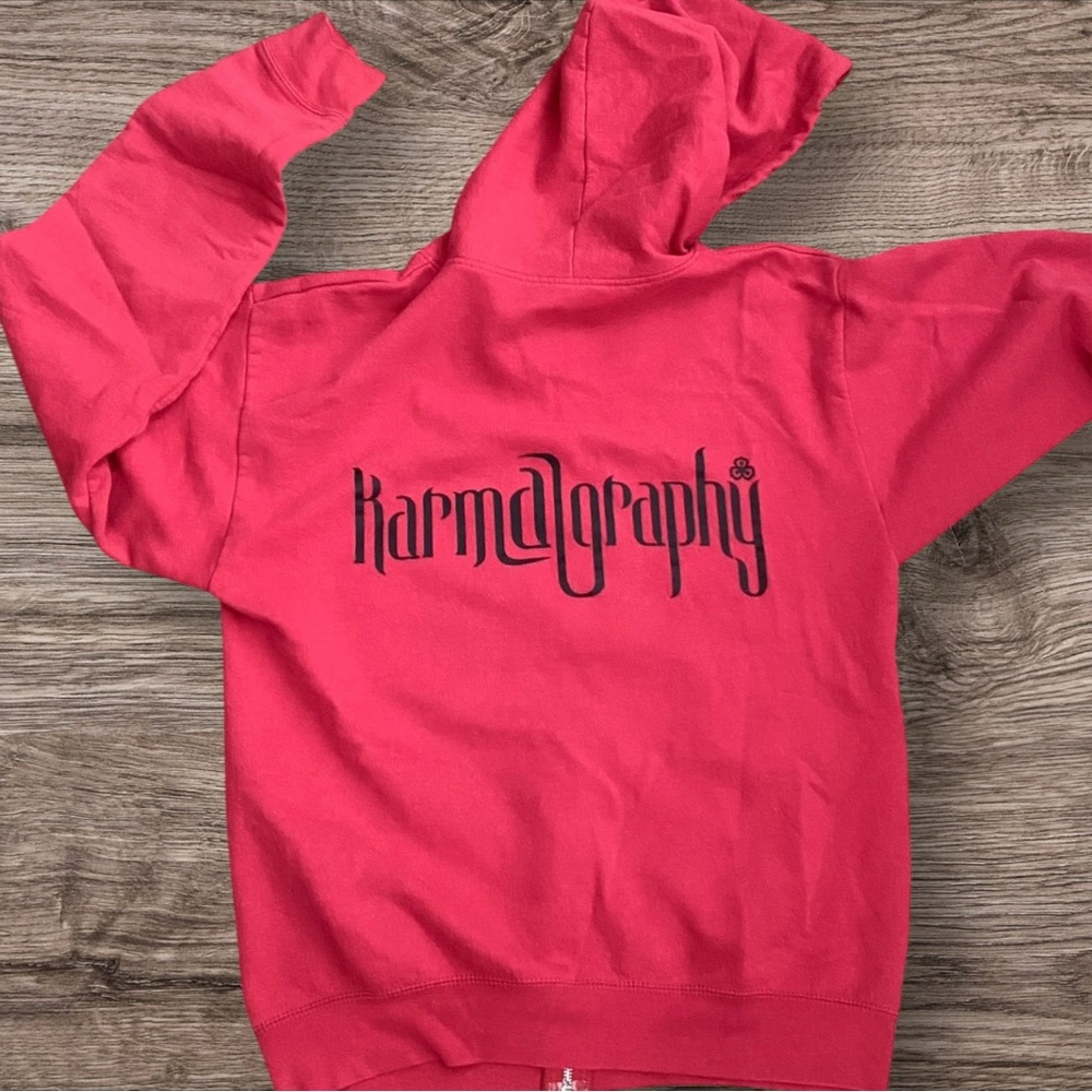 Red Zip-Up Hoodie